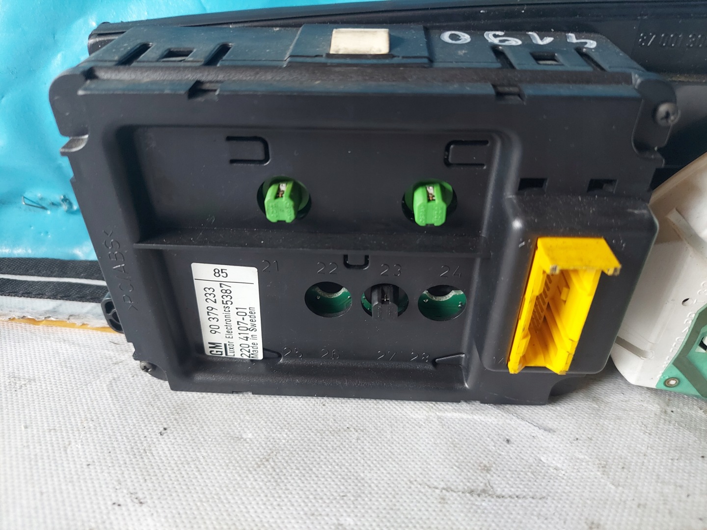 dials clock OPEL OMEGA B 2.0 16V 90193818