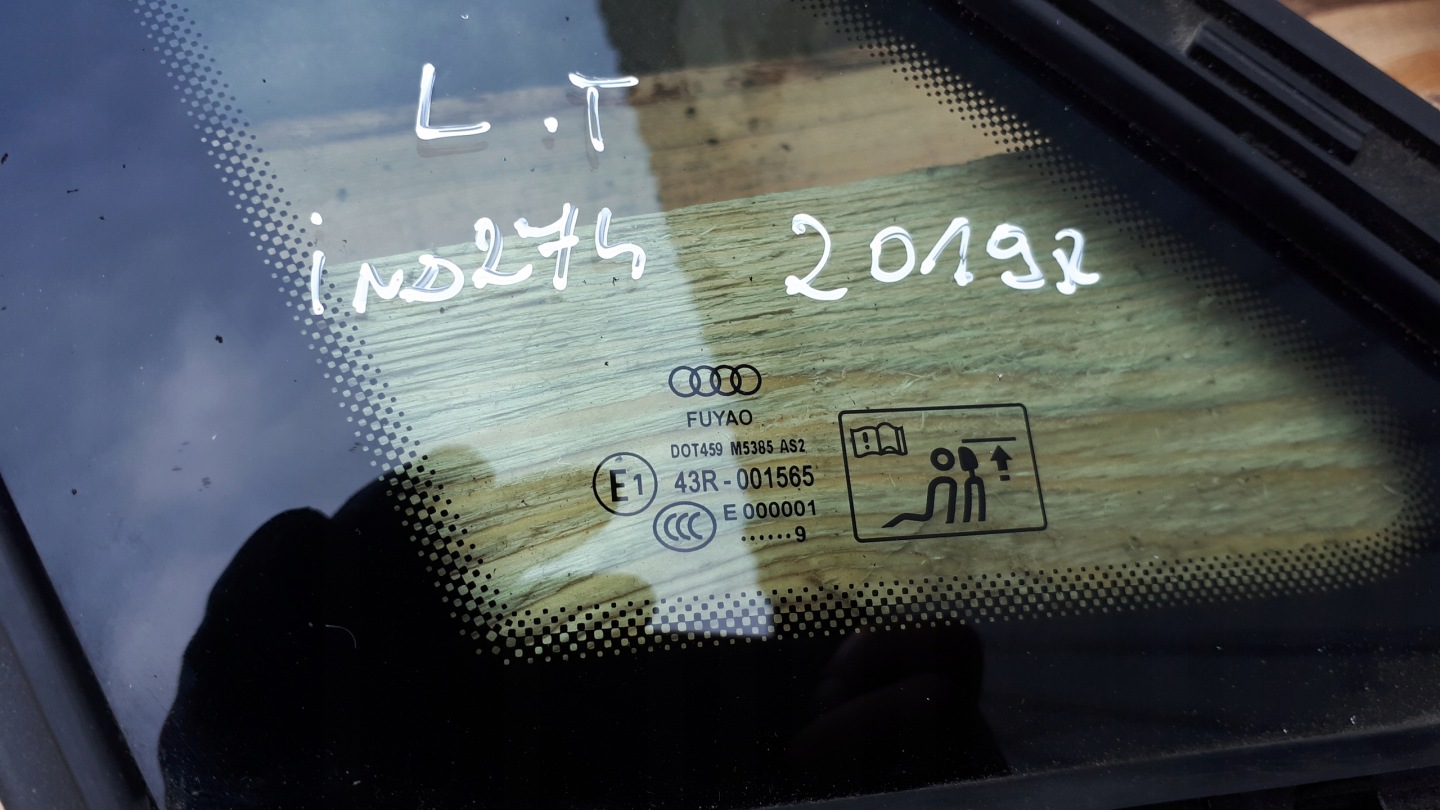 S4 B9 A4 8W window bodywork left rear part sedan 19R