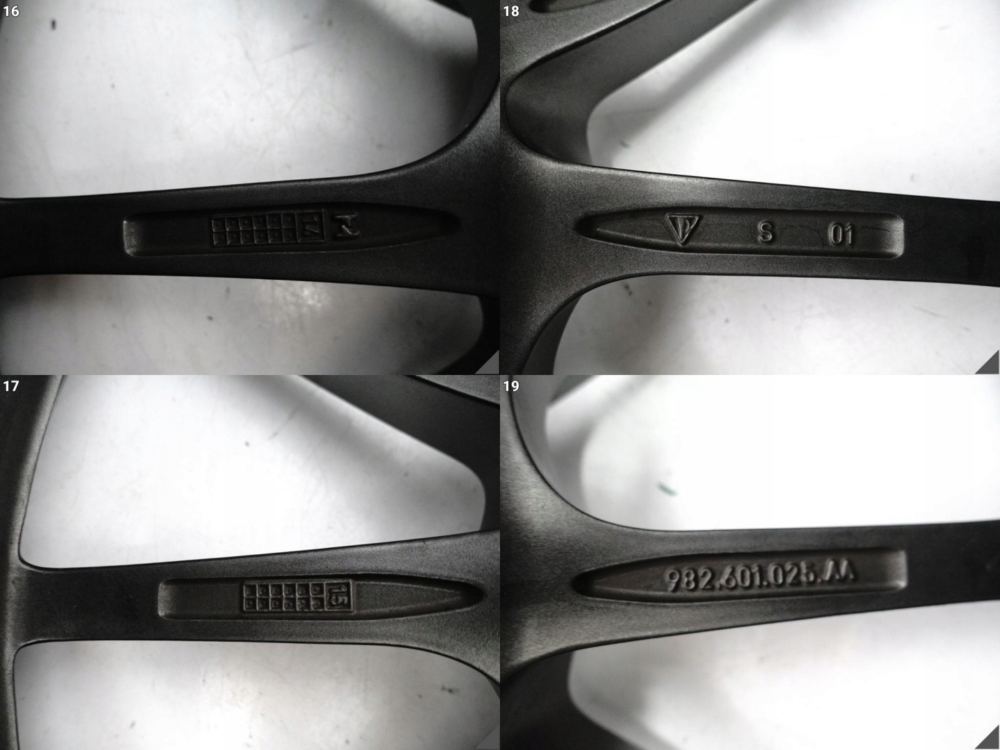PORSCHE BOXSTER SPYDER 981 disk disk 10,5Jx20 ET47 5x130 982601025AA