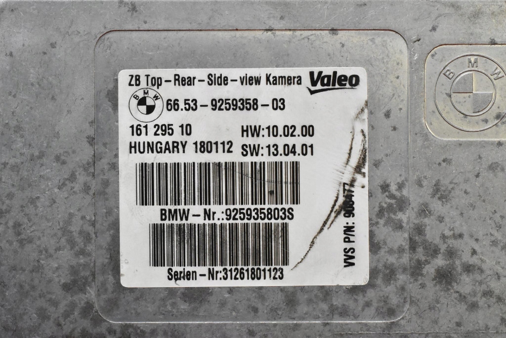 control unit module KAMERY reversing 9259358 BMW F01 F02 08-12