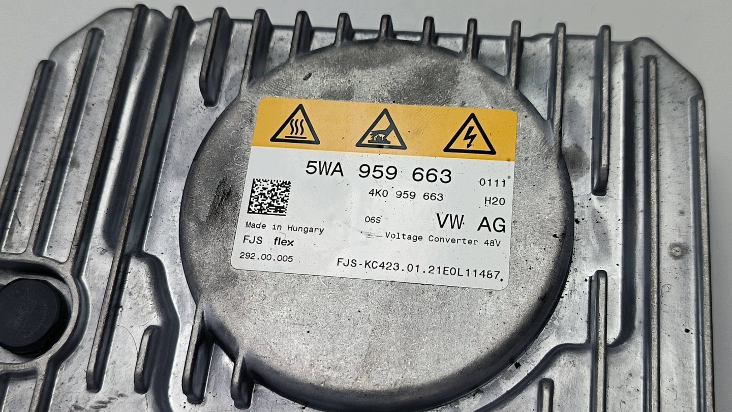 control unit 5WA959663 VOLKSWAGEN GOLF VIII R-LINE