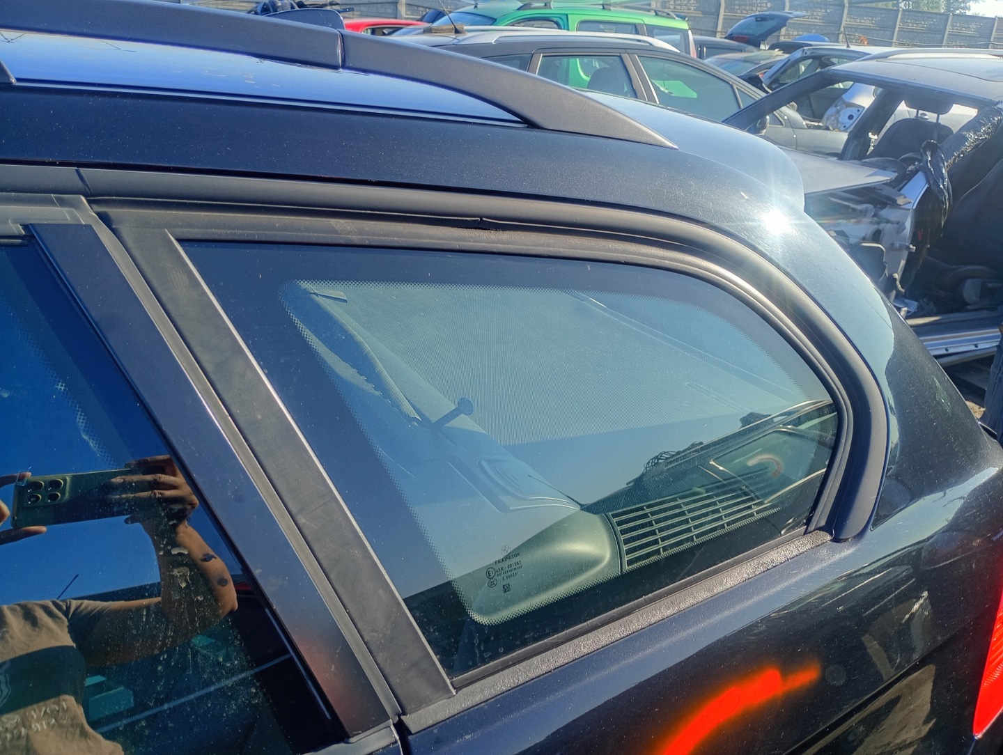 window side bodywork left rear part BMW 3 III E91 06-07