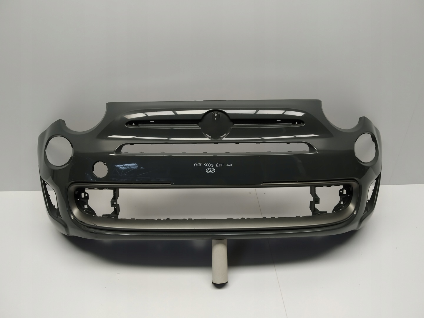 15r- Fiat 500S lift 500 S bumper front grey original