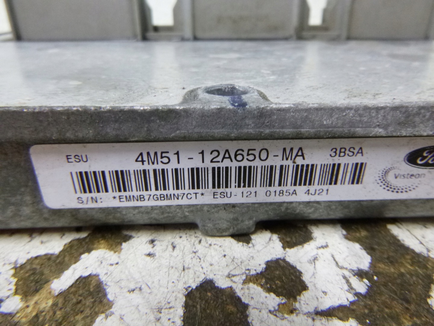 module computer control unit of the engine Ford C MAX 1.8 2004r. 4M51-12A650-MA