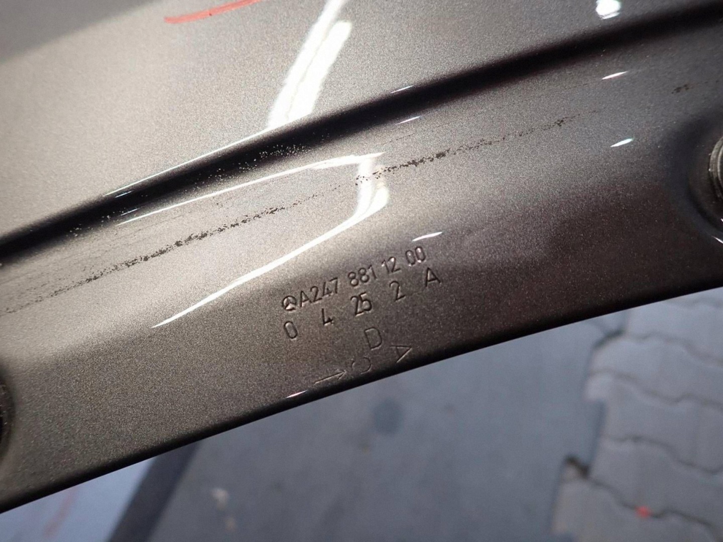 fender front front right MERCEDES GLA W247 19