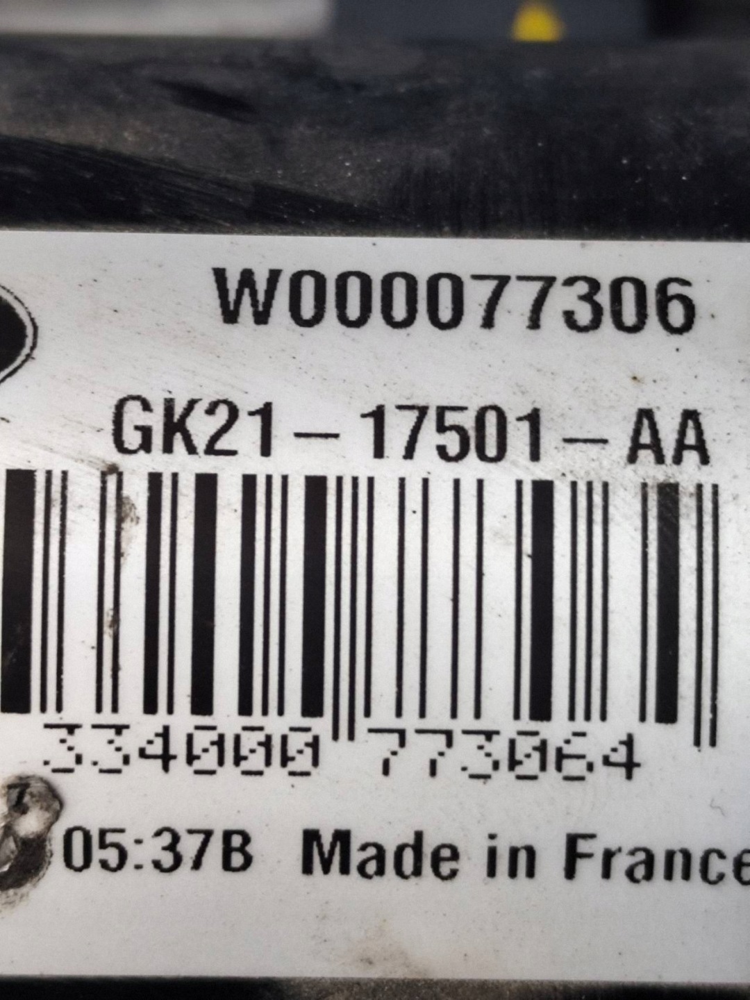 FORD TRANSIT CUSTOM mini motor of wipers left GK2117501AA complete