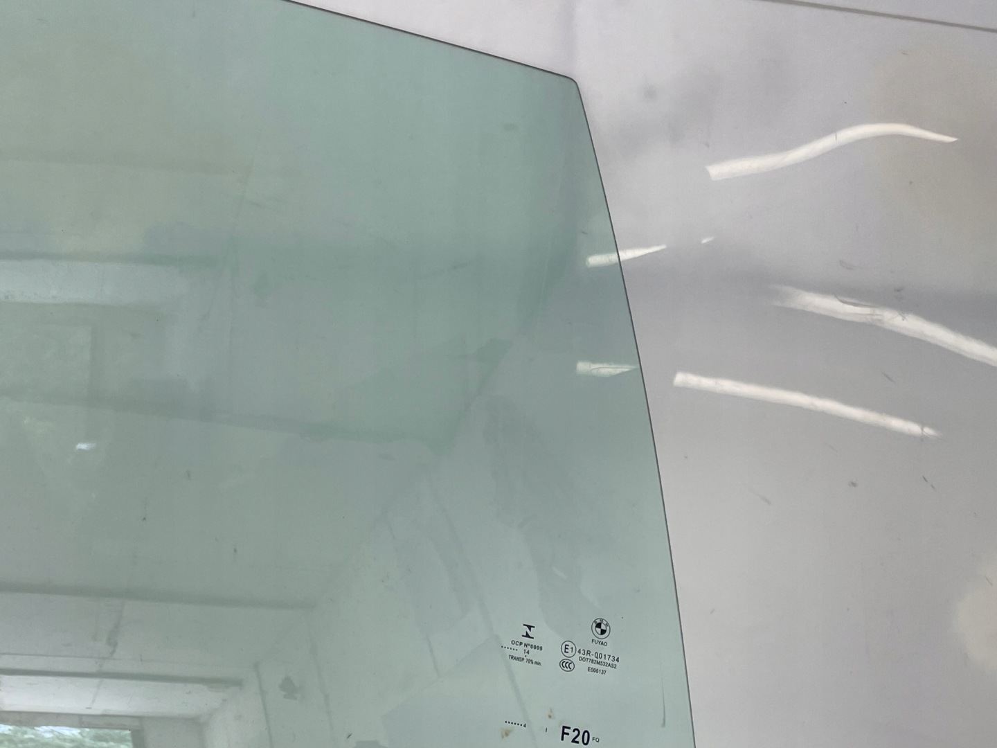 window door rear part right BMW 1 F20 2014 Rok