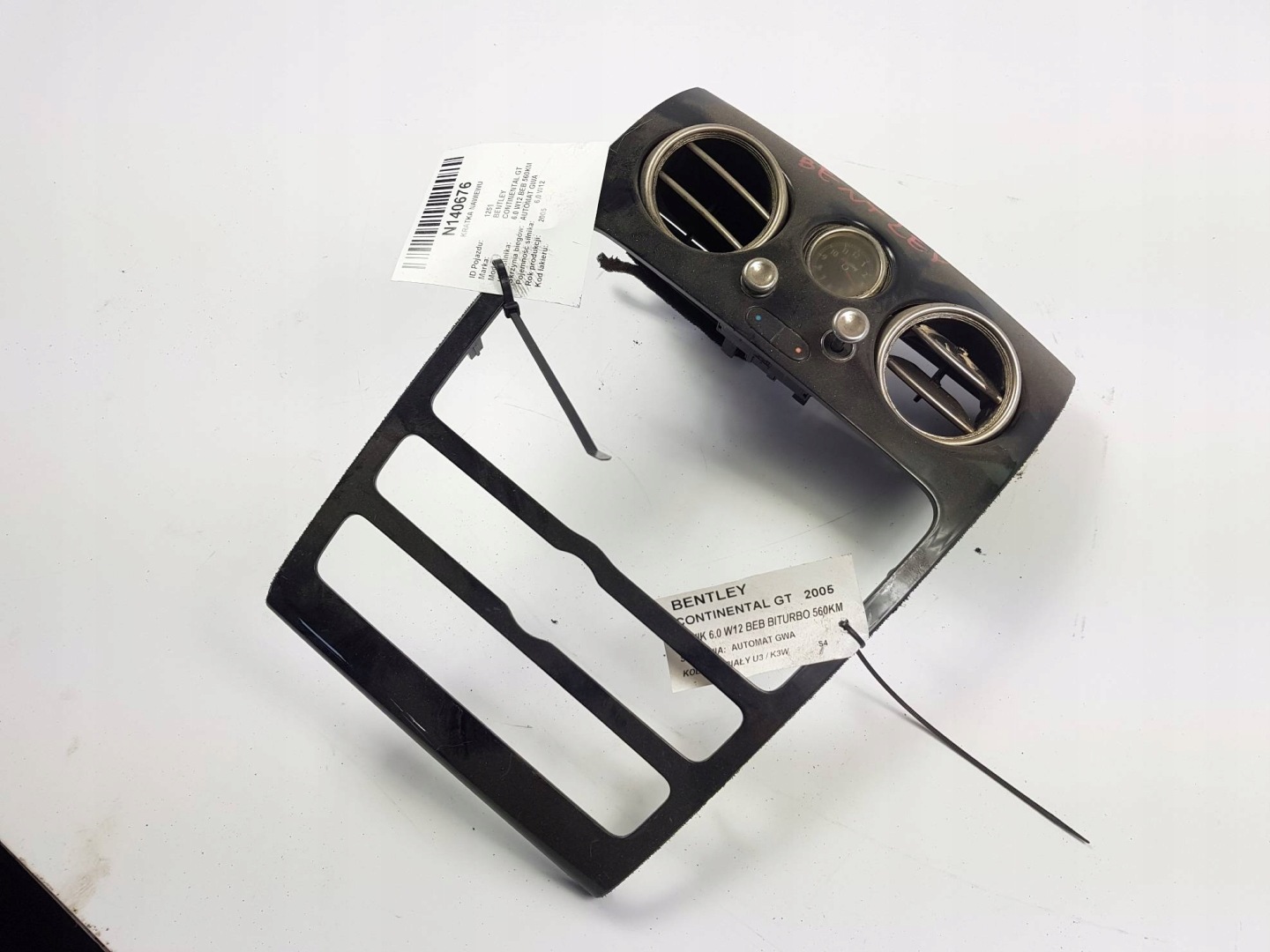 grid air conditioning devices 3W0919204J BENTLEY CONTINENTAL GT