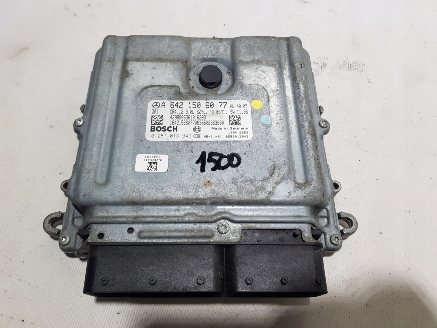 MERCEDES GL X164 W164 642 3.0 CDI computer control unit of the engine