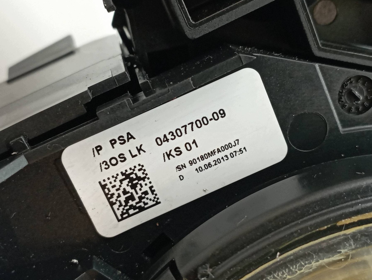 commande levier commodo sous volant 98000242ZD Citroen DS5 et (2011- )