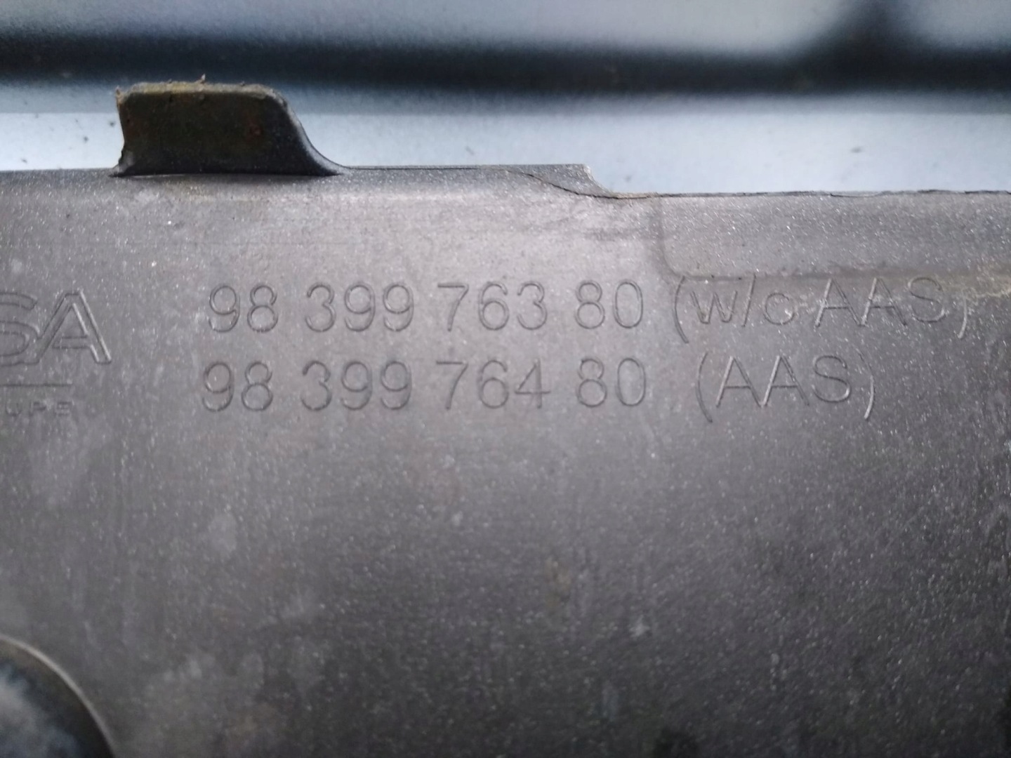 OPEL ASTRA VI 6 L HB 22-> bumper rear part rear PDC