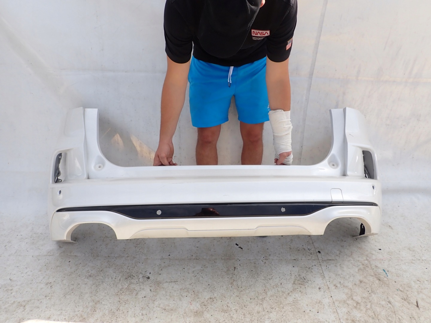 FORD KUGA III 3 MK3 ST-LINE 19- bumper rear part PDC