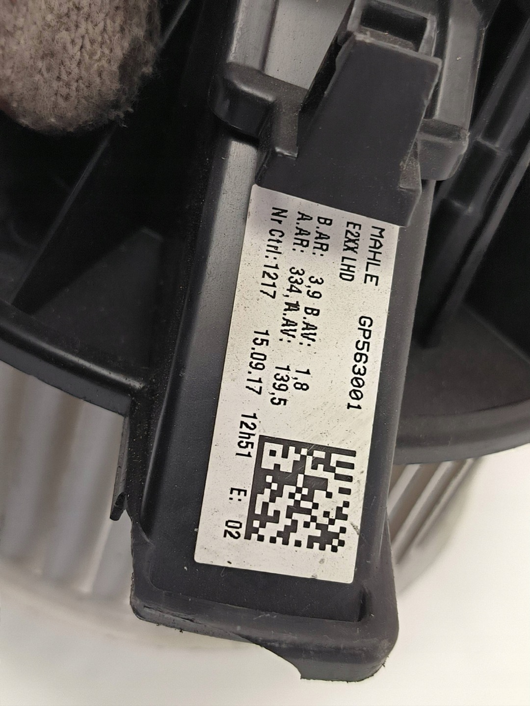 fan cab GP563001 OPEL INSIGNIA B
