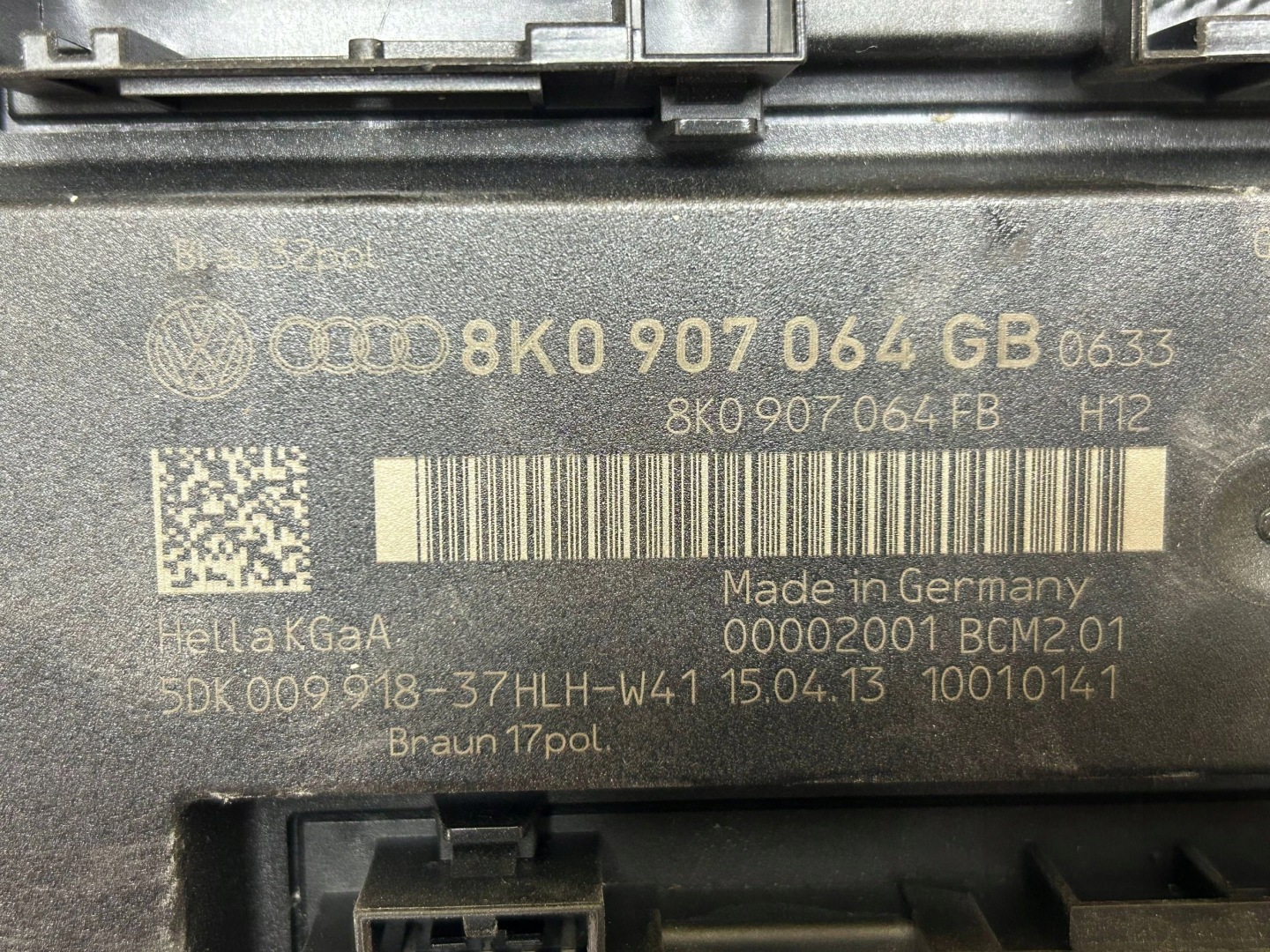modul / Bedienteil komfortu Audi A5 2013 8K0907064GB