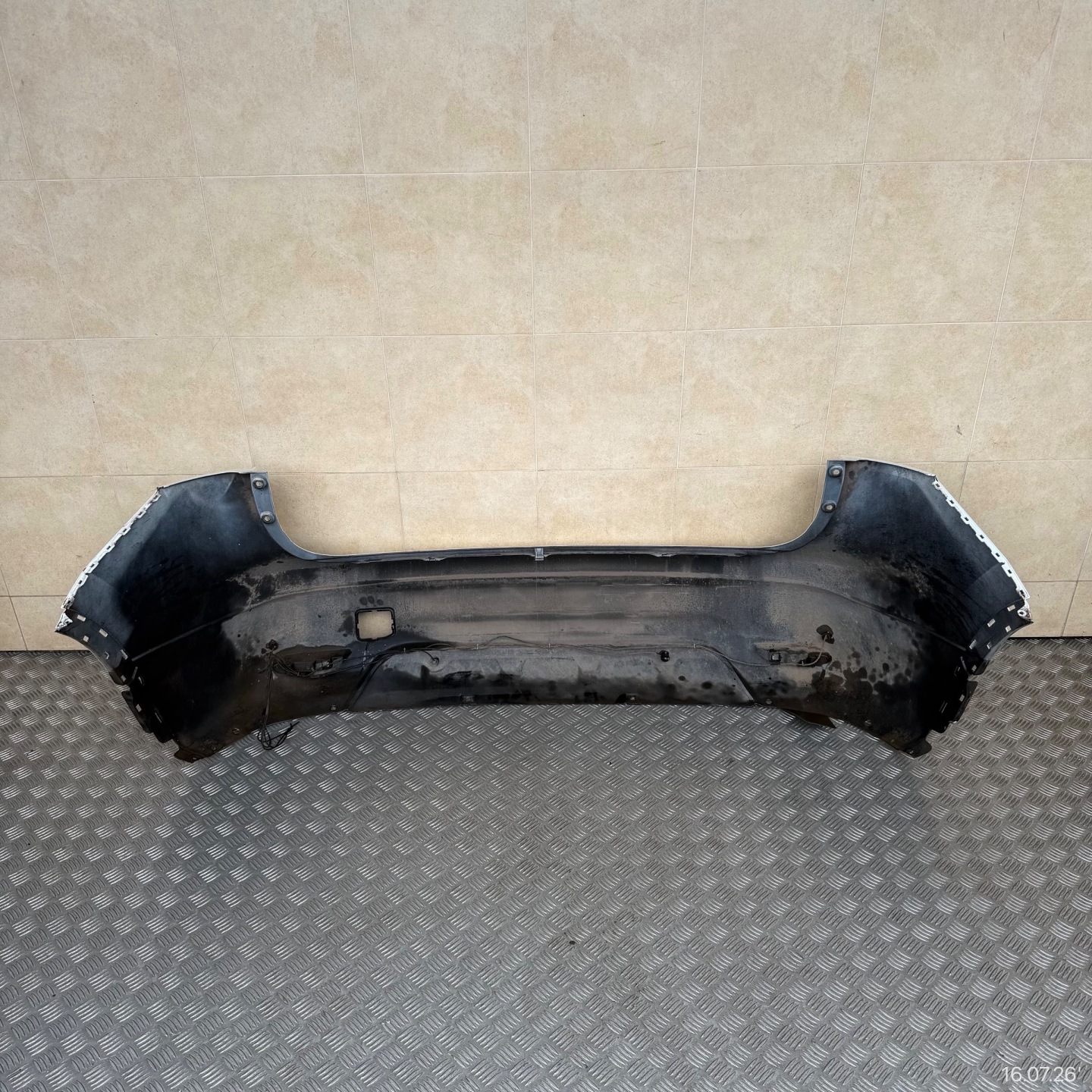 bumper rear complete NISSAN QASHQAI II J11 2014 ROK 4 PDC