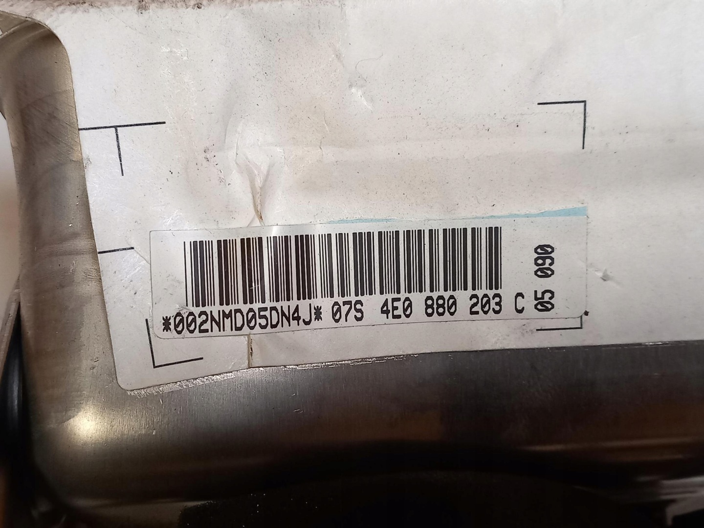 airbag passenger airbag AUDI A8 D3 4E0880203C 02-10