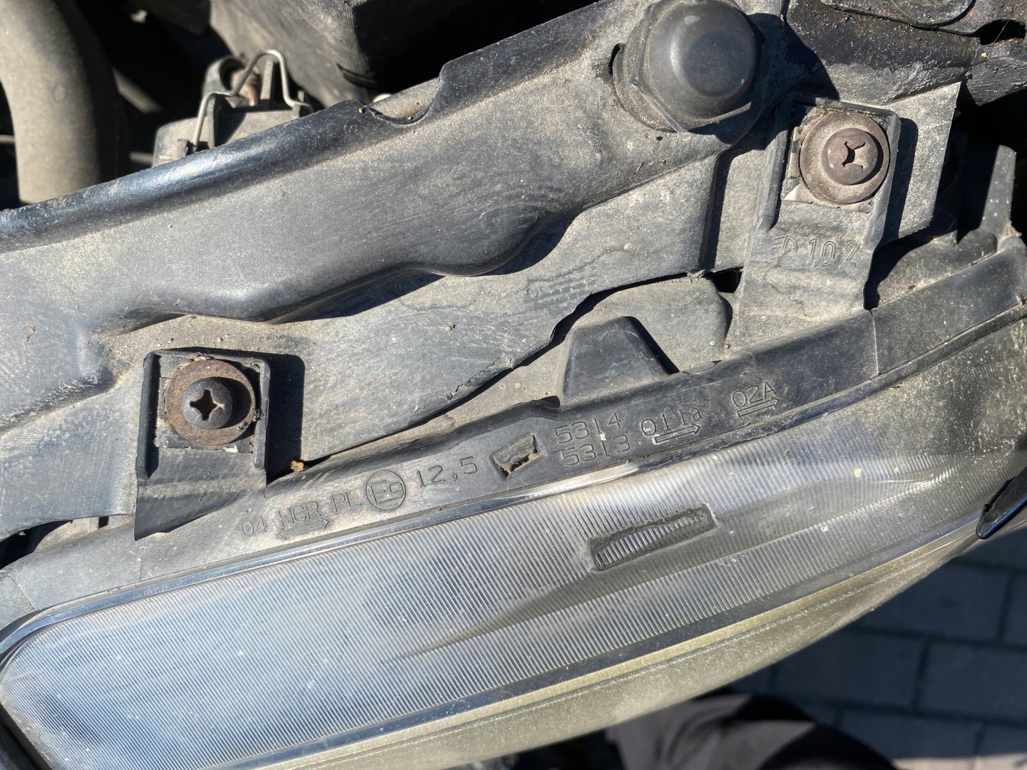 REFLEKTOR light left front front Seat Arosa 1 and 97-05