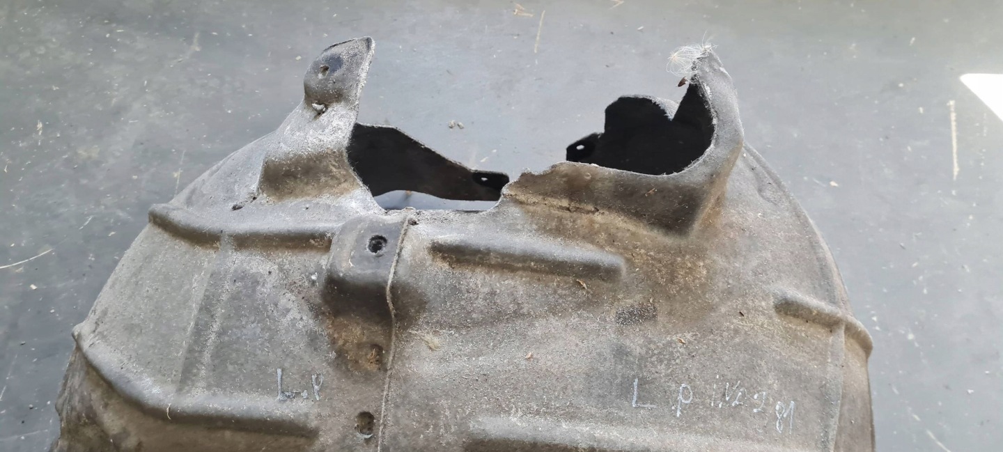 Q5 80A SQ5 mudguard left left front front MATERIAL ORG 80A821171E