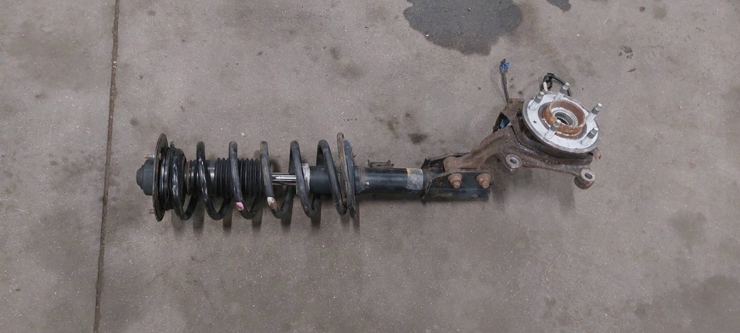 shock absorber spring swing left front OPEL ANTARA and front