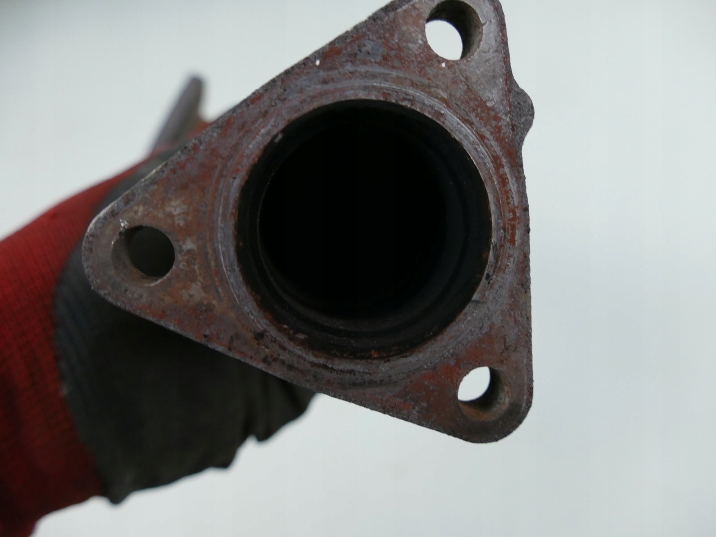 AUDI A8 D3 3.0 TDI pipe of an exhaust header pipe