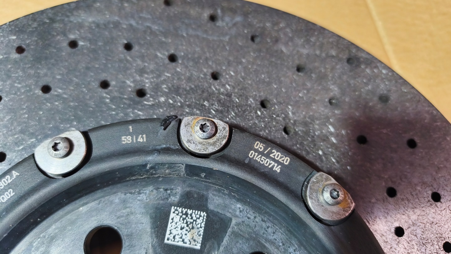 IDEALNA disc CERAMICZNA right front front AUDI BENTLEY LAMBORGHINI 1