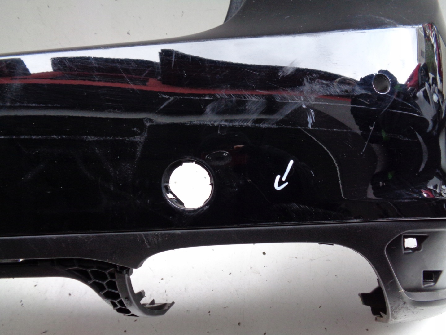 bumper rear PORSCHE CAYENNE 7P5 10-14 NR 43989