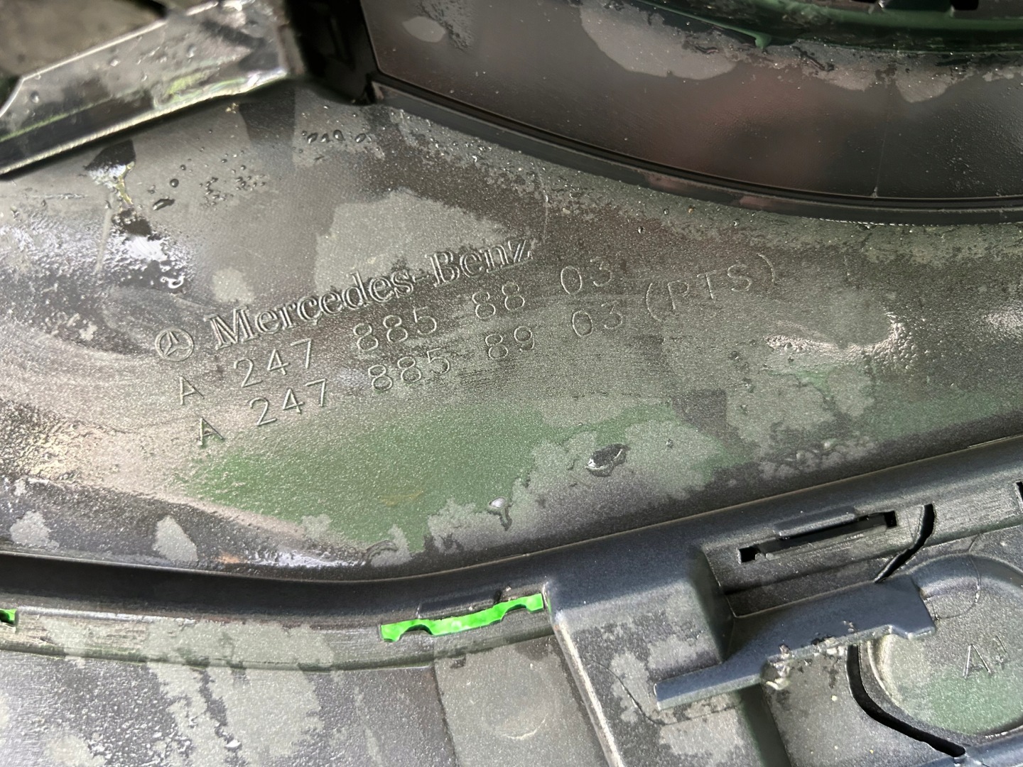 Mercedes GLA bumper front zwykly 2019- A247