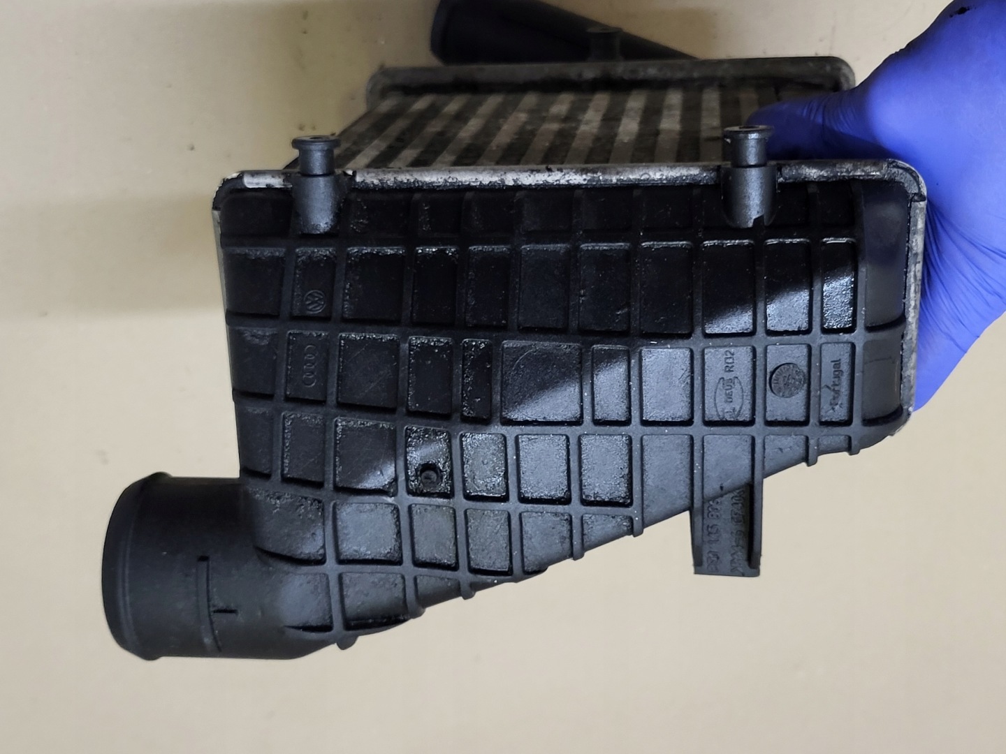 Kühler INTERCOOLER luft Sensor AUDI A4 B6 B7 8E 2.5 TDI OE