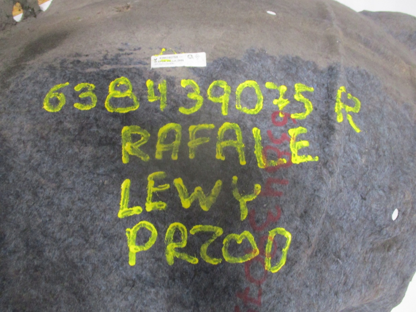 Radschale RENAULT RAFALE vorne 638439075R-LH