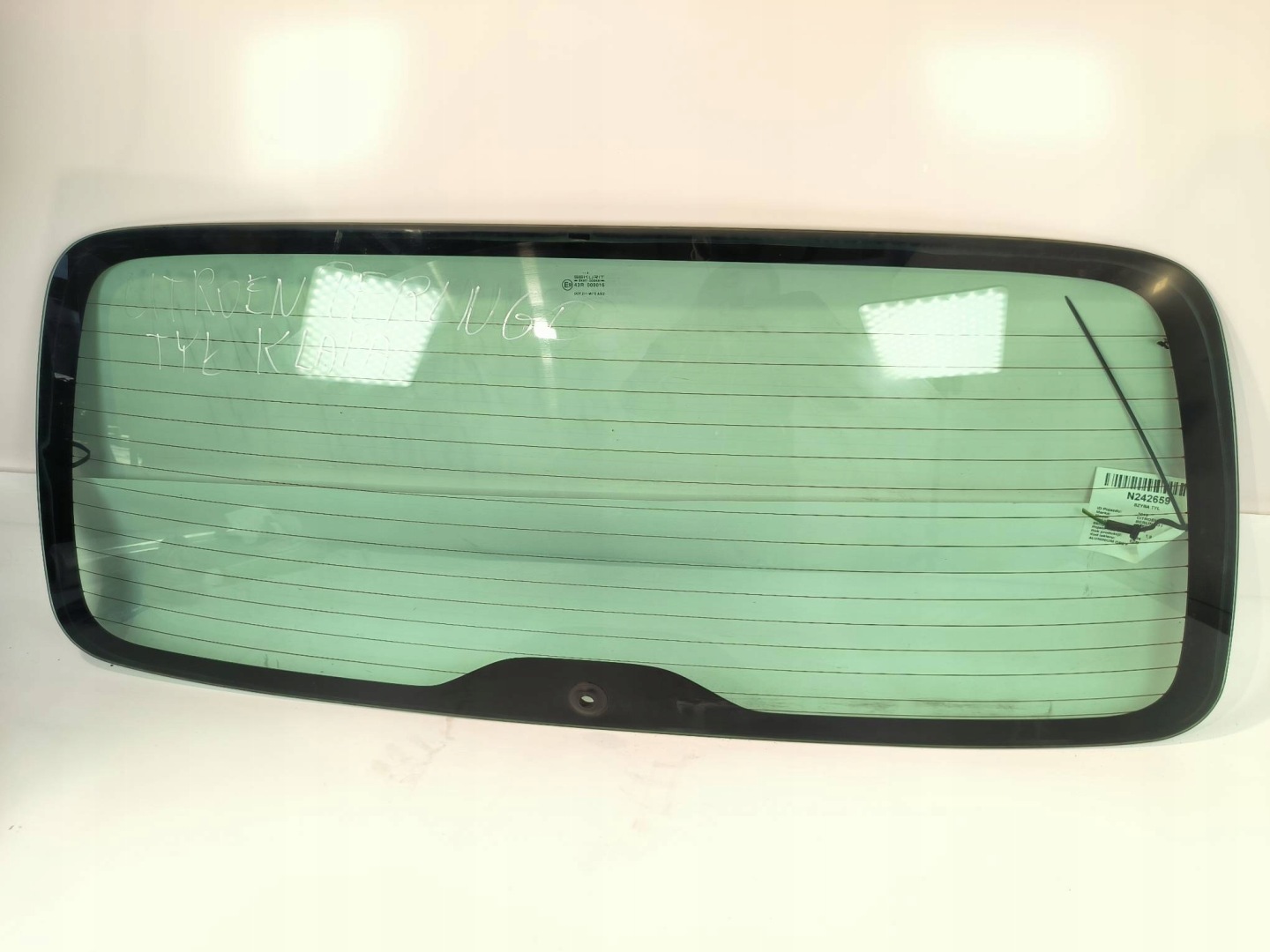 window rear part CITROEN BERLINGO and