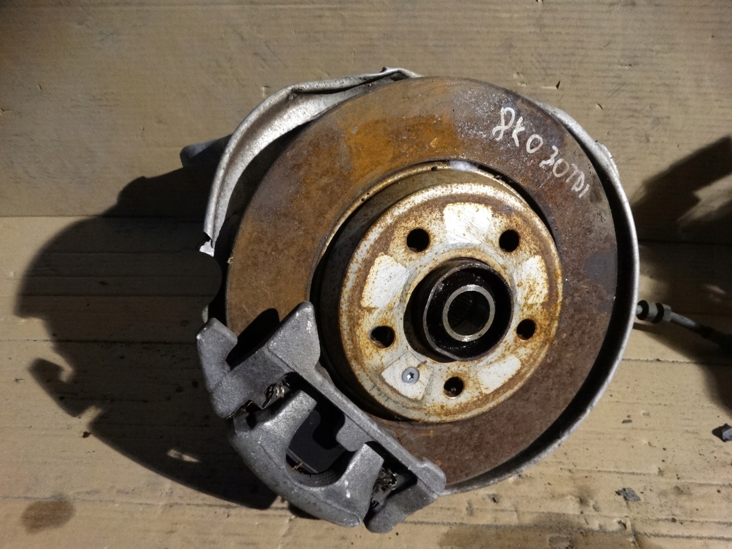 swing disc rear right 4X4 AUDI A4 B8 1