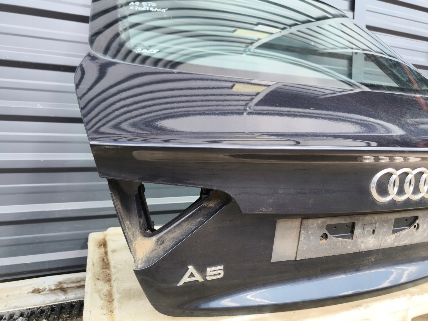 boot doors rear part AUDI A5 8T SPORTBACK LX5R 2008-2016 original !!!