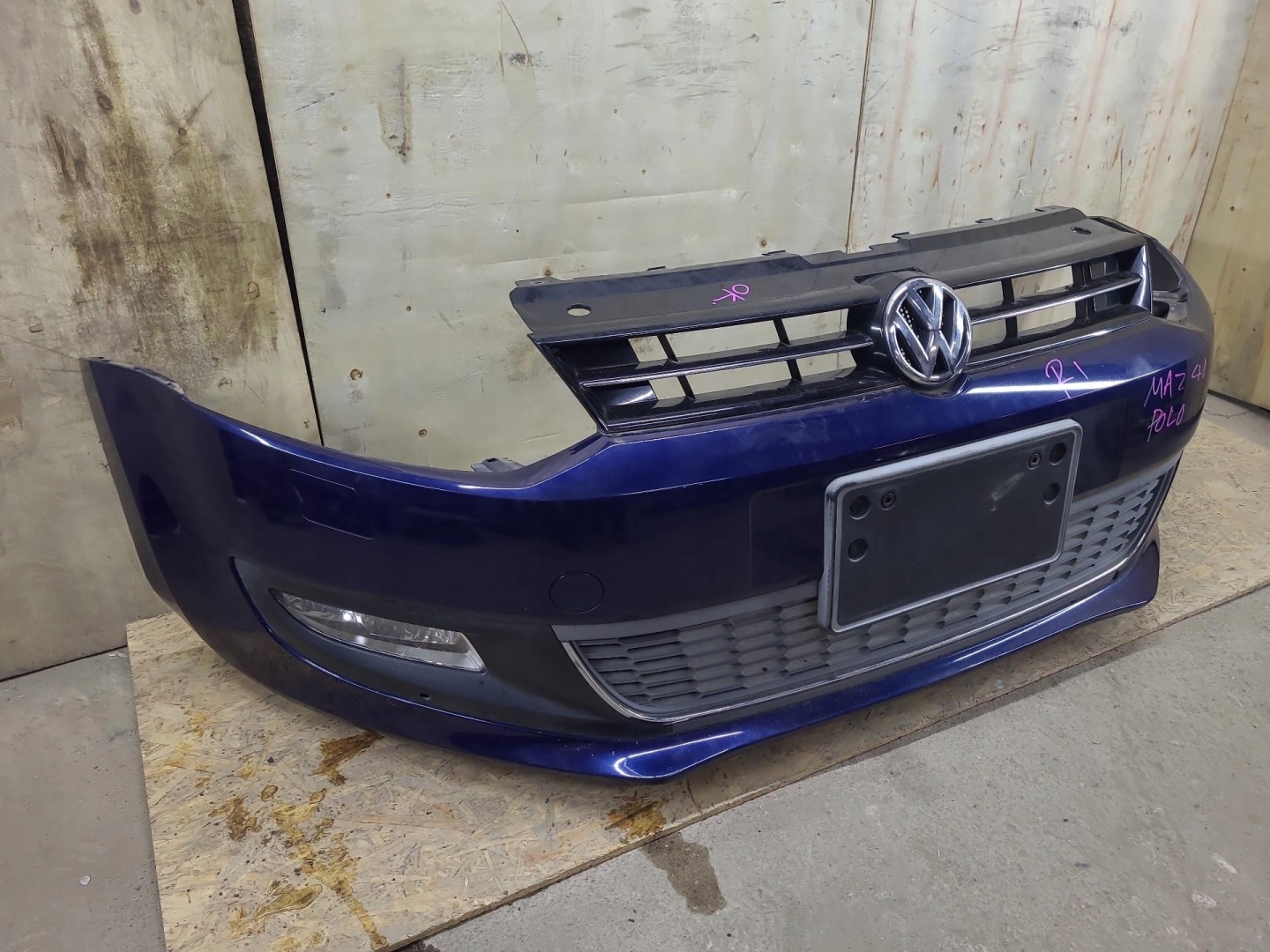 bumper front Volkswagen Polo 5 2012