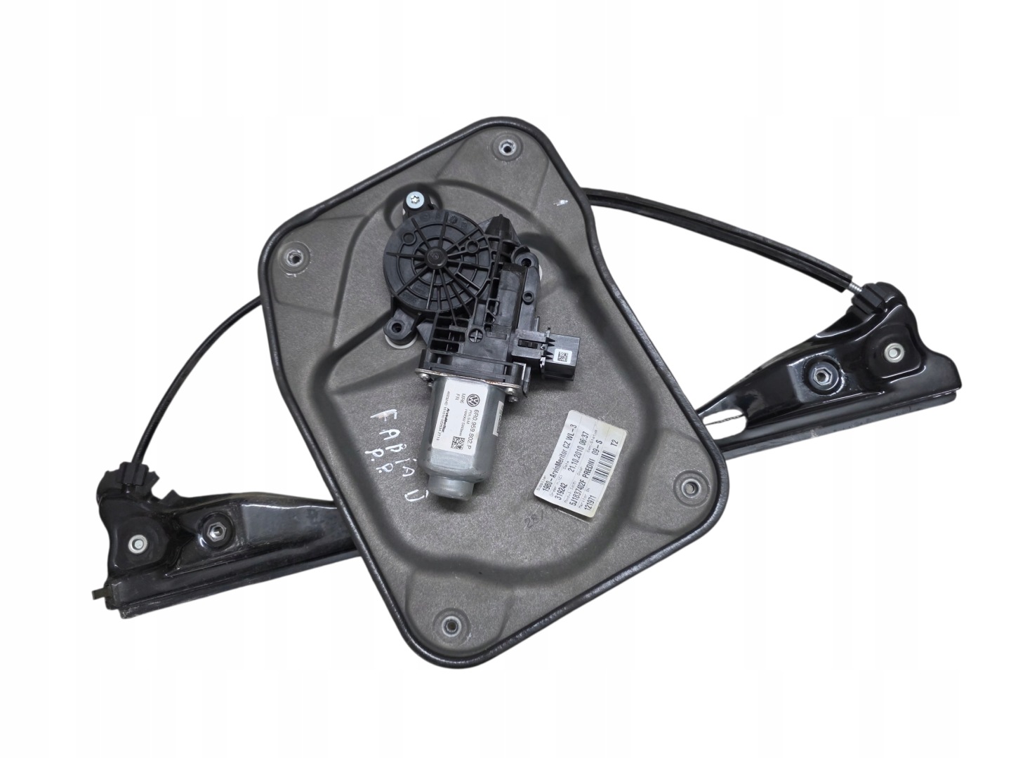 window regulator right front SKODA FABIA II 6R0959802P