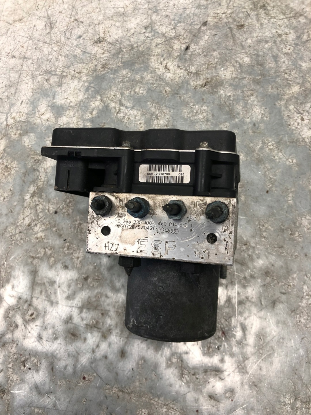 Pumpe ABS AUDI A6 C6 4F0614517T