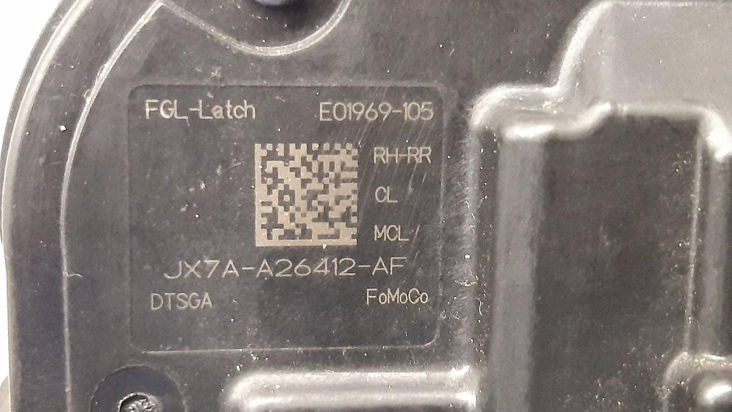 lock rear part rear right Ford Focus MK4 1,0 ECOBOOST