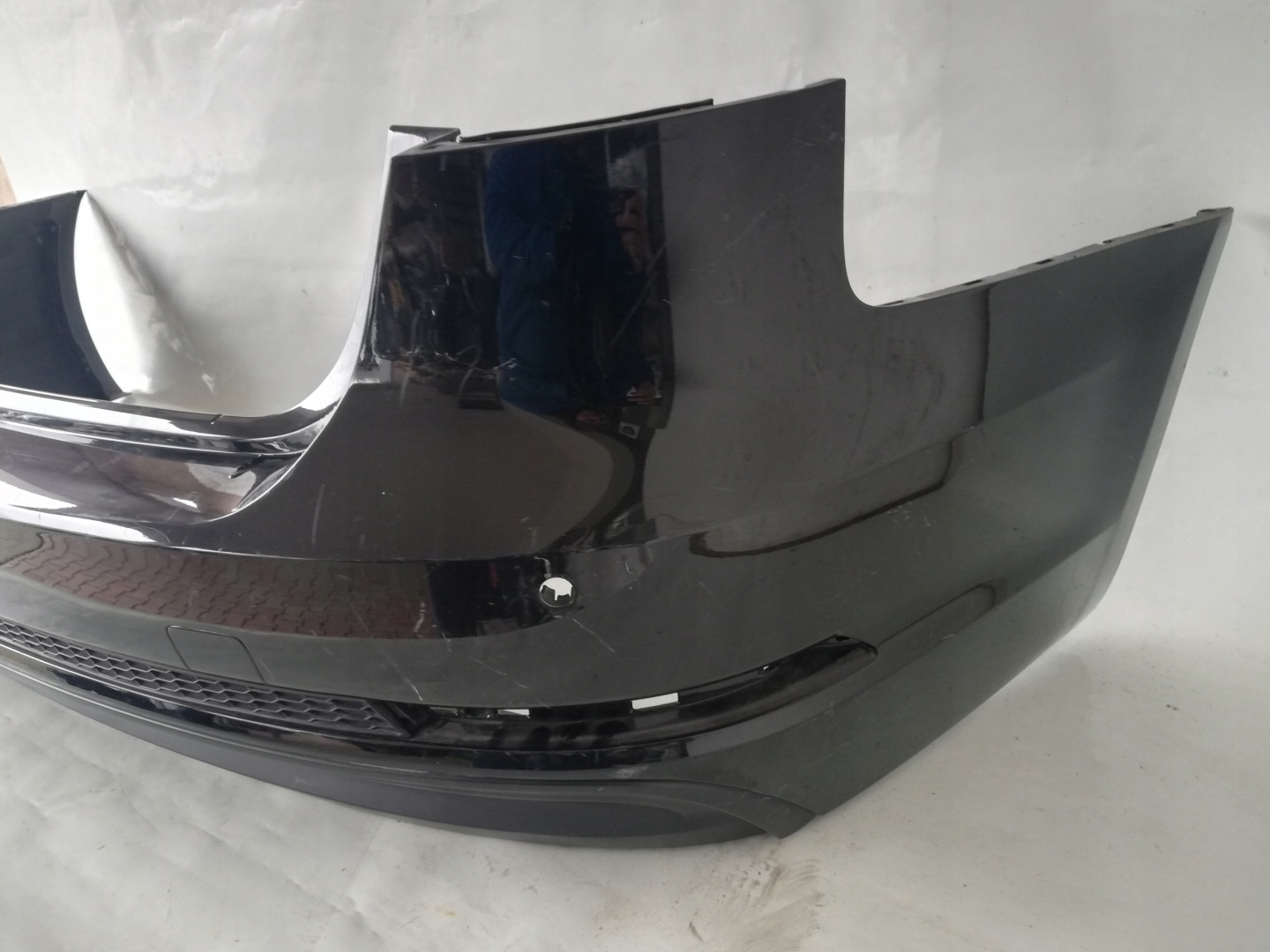 bumper rear part rear AUDI A4 B9 KOMBI S-LINE PDC