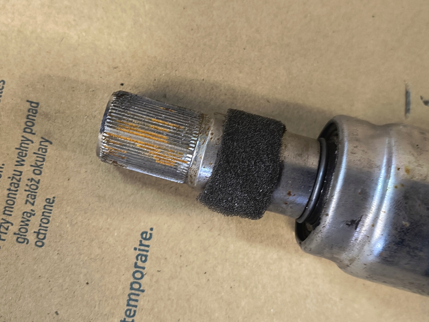 OPEL ASTRA J IV steering wheel rod Z REGULACJA