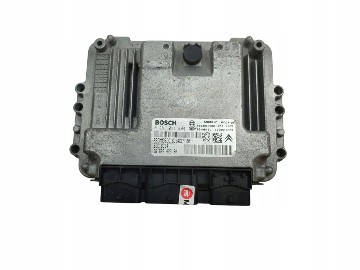 computer Centralina Motore CITROEN C3 e 1.6 HDI 109KM 9660942380 0281011804