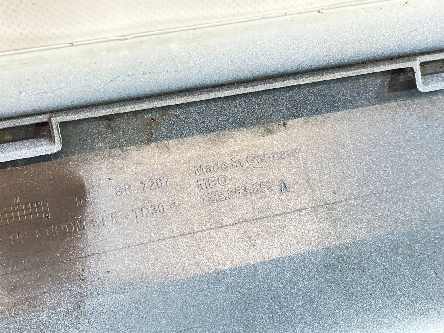 moulding threshold Volkswagen e-Up 12E853859A