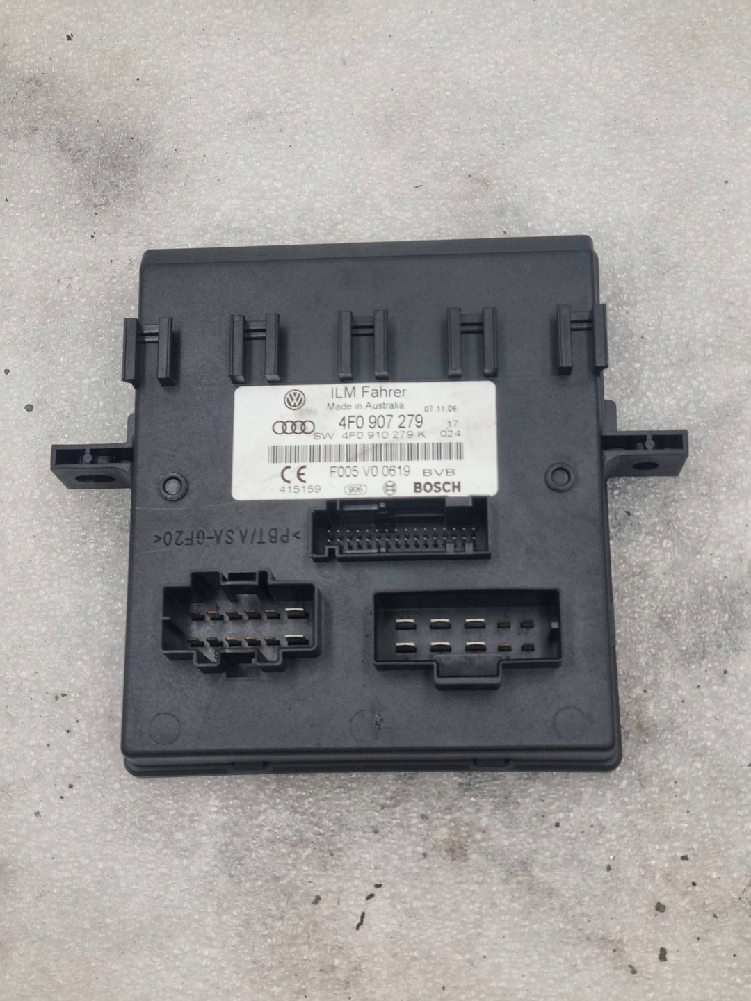 modulo Centralina luci Audi A6 C6 4F0910279K 4F0907279