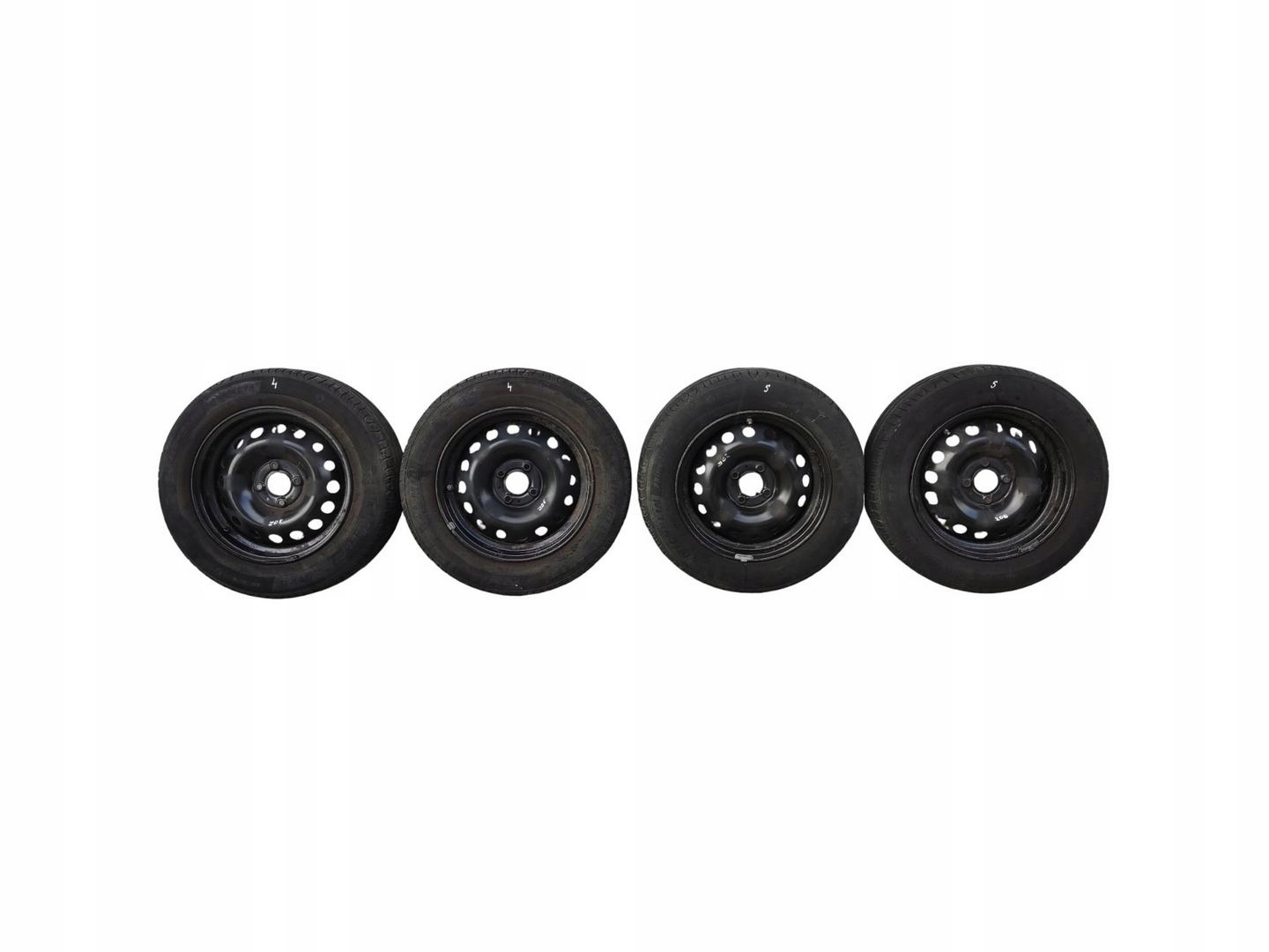 ruote pneumatici, gomme CERCHI Ferro 15 RENAULT ZOE e 2013-2019