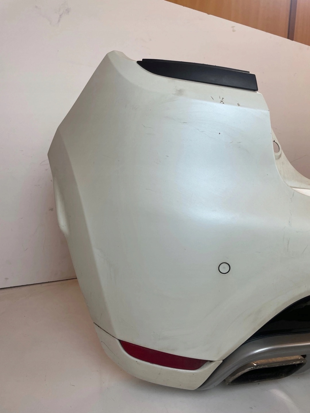 complete bumper rear part rear diffuser Renault Clio IV RS PDC