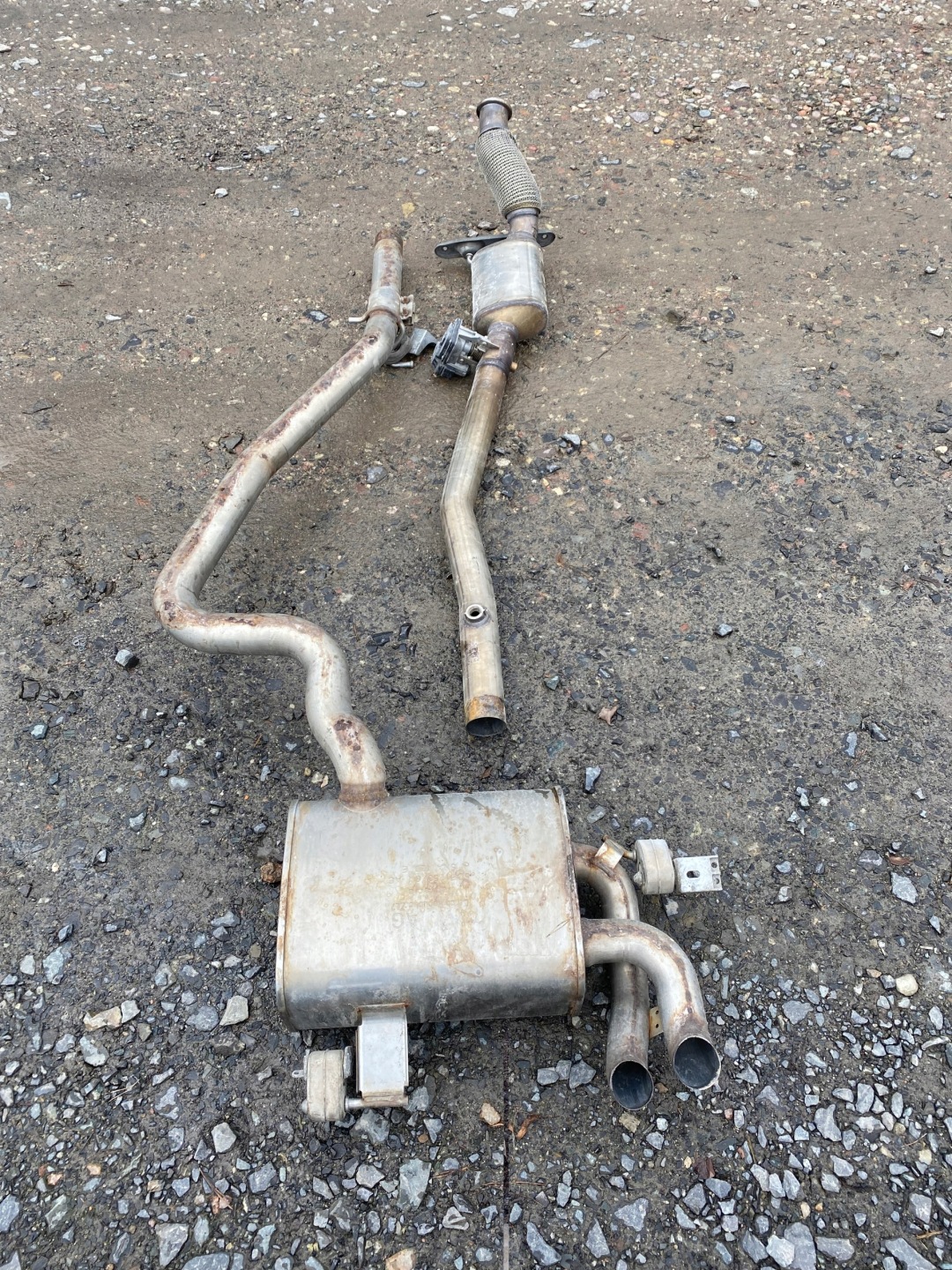 KODIAQ 2.0 TDI exhaust silencer 5QF253611AC