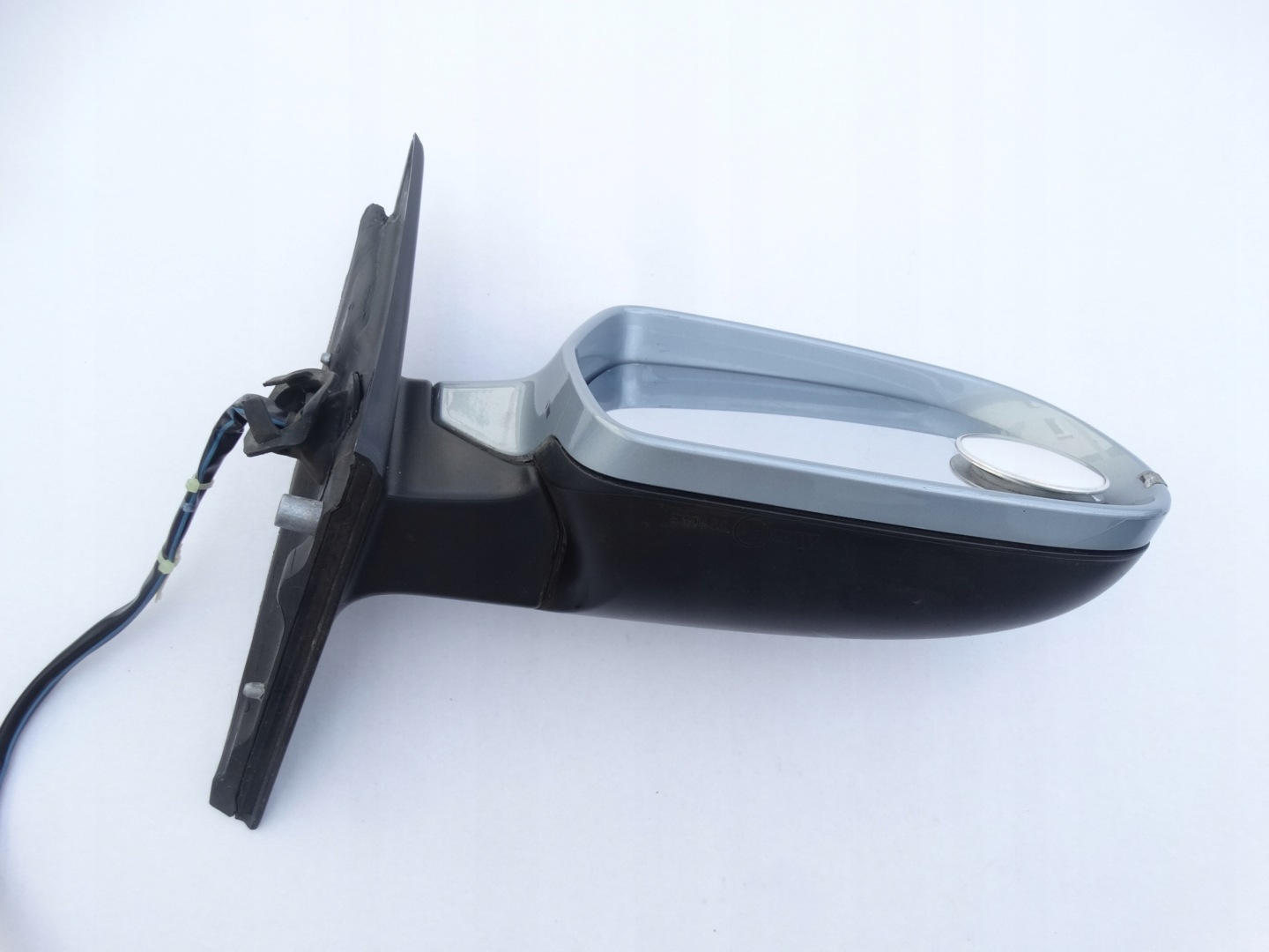 mirror right 8 PIN 6+2 PIN AUDI A4 B8 LX7V blue original