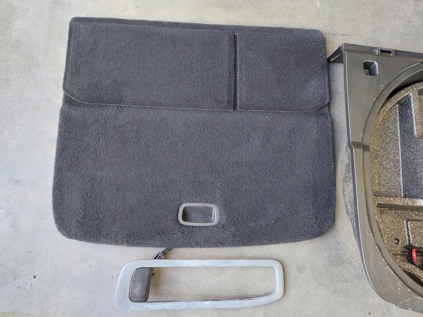 mats plato boot cover polystirene WKLAD JEEP CHEROKEE KL
