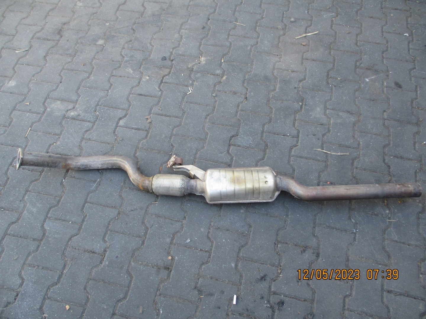 muffler, exhaust AUDI A8 4H0 4H0253211E