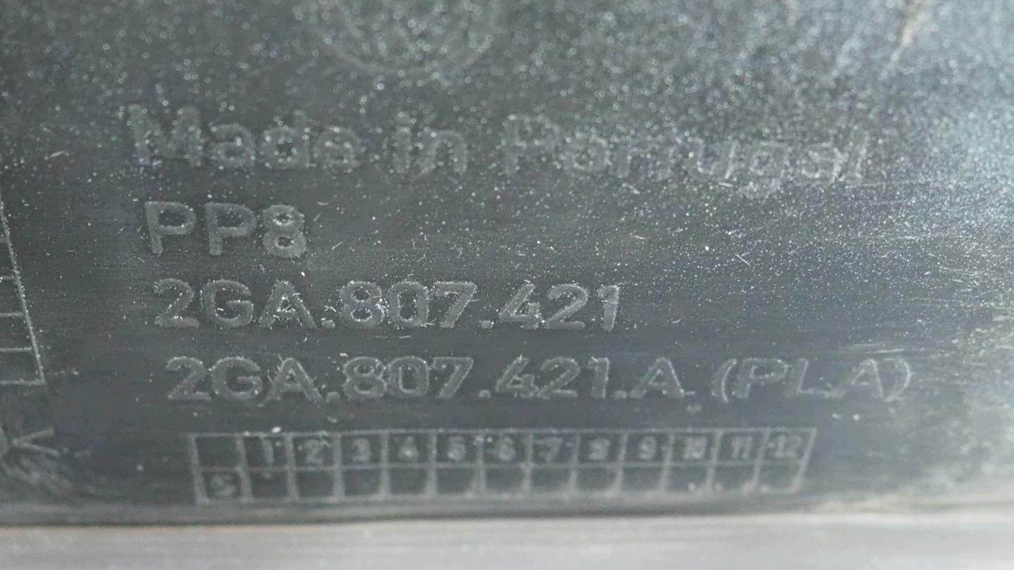 VW T Roc Stoßstange heck hinten 2GA807421