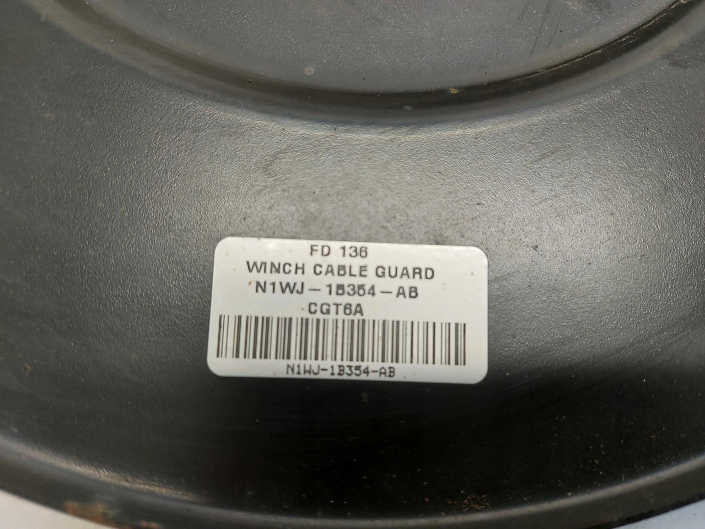 Ford Ranger VI 6 2023r winda Support plaque Poignée Roues de la roue de secours