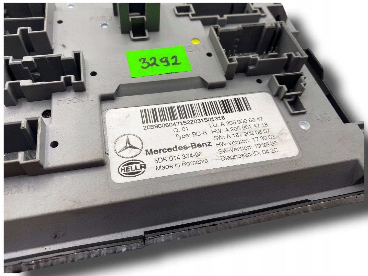 MERCEDES W205 module SAM 2059006047 $J